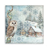 Stamperia THE OWL'S HOUSE CHRISTMAS 12x12 Single Sided Scrapbook Paper 22 pcs #SBBXLB28