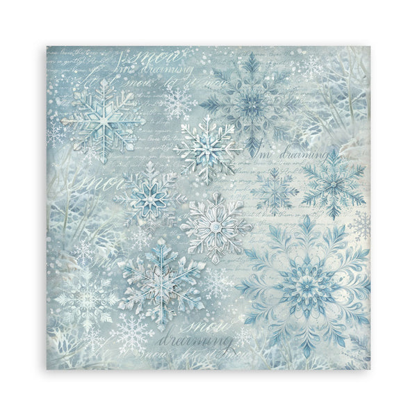 Stamperia THE OWL'S HOUSE CHRISTMAS 12x12 Single Sided Scrapbook Paper 22 pcs #SBBXLB28
