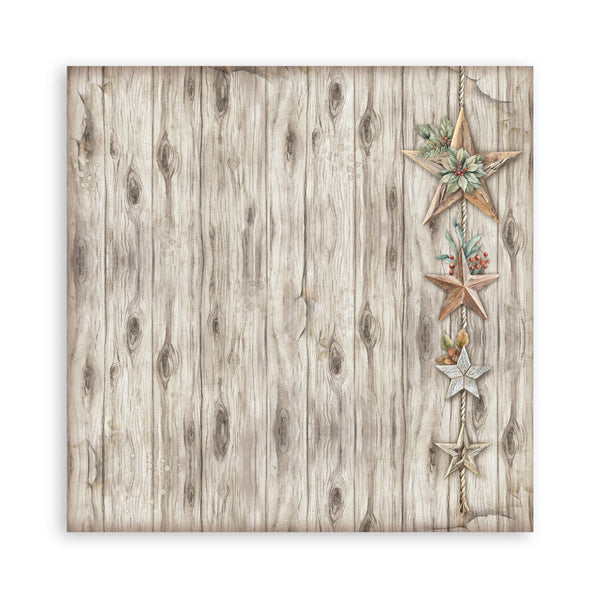 Stamperia THE OWL'S HOUSE CHRISTMAS 12x12 Single Sided Scrapbook Paper 22 pcs #SBBXLB28
