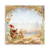 Stamperia WHISPERING WOODS 12x12 Single Sided Scrapbook Paper 22 pcs #SBBXLB29