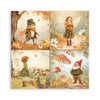 Stamperia WHISPERING WOODS 12x12 Single Sided Scrapbook Paper 22 pcs #SBBXLB29