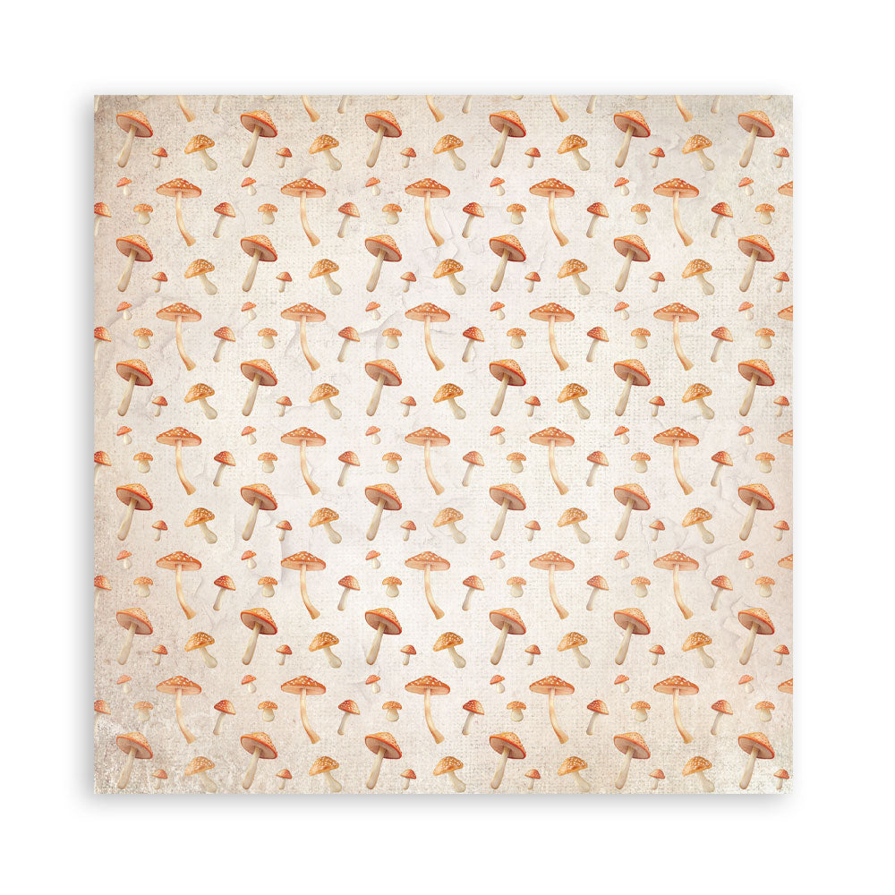 Stamperia WHISPERING WOODS 12x12 Single Sided Scrapbook Paper 22 pcs #SBBXLB29