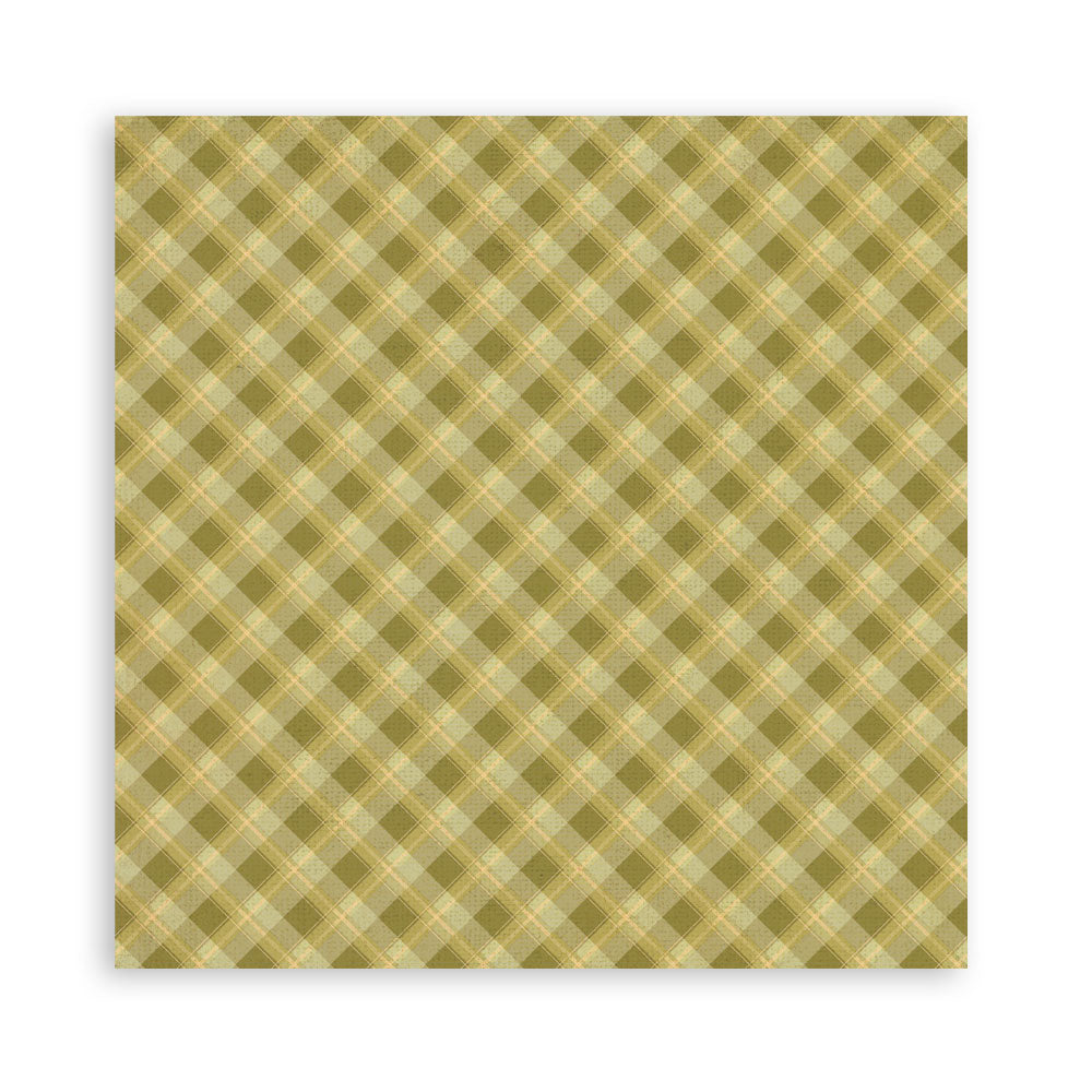 Stamperia WHISPERING WOODS 12x12 Single Sided Scrapbook Paper 22 pcs #SBBXLB29