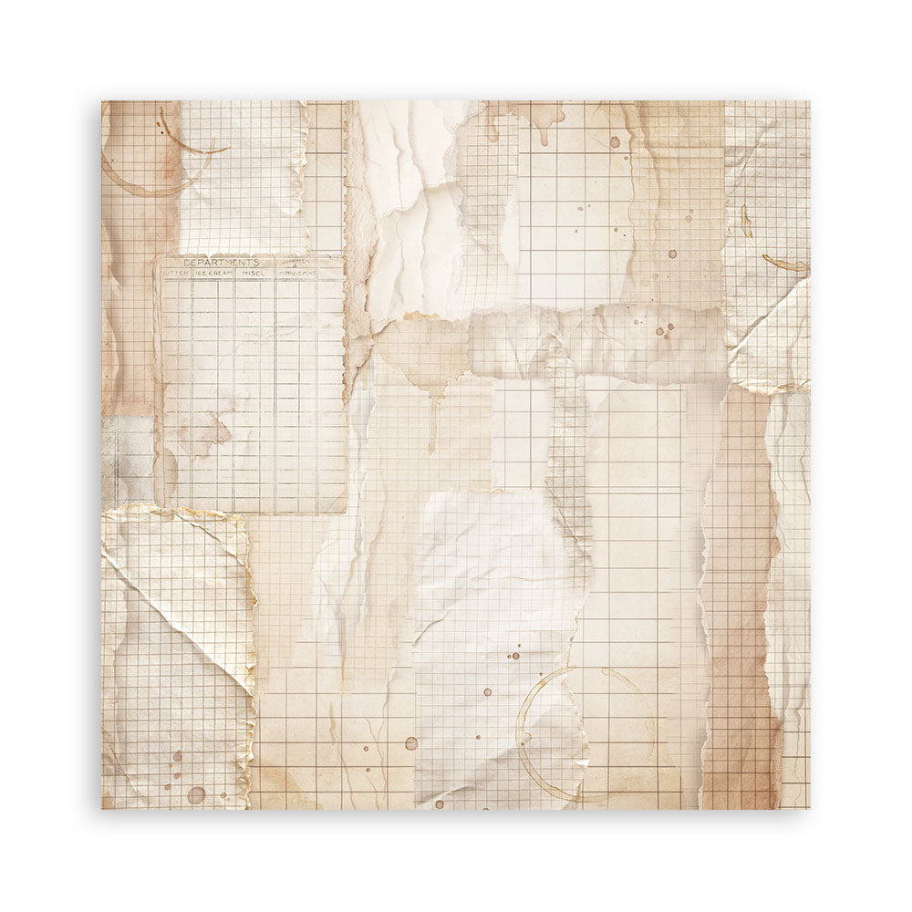 Stamperia QUIET DAYS 12x12 Single Sided Scrapbook Paper 22 pcs #SBBXLB31