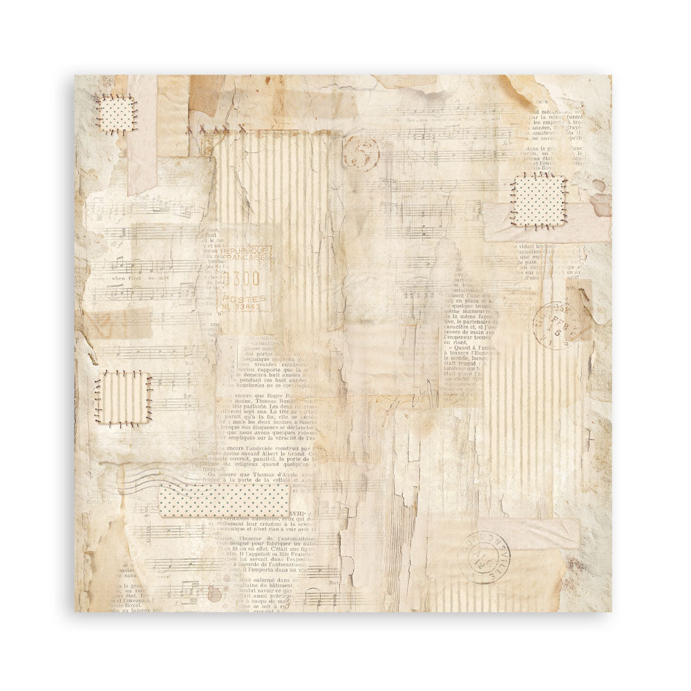 Stamperia FAMILY 12x12 Single Sided Scrapbook Paper 22 pcs #SBBXLB33