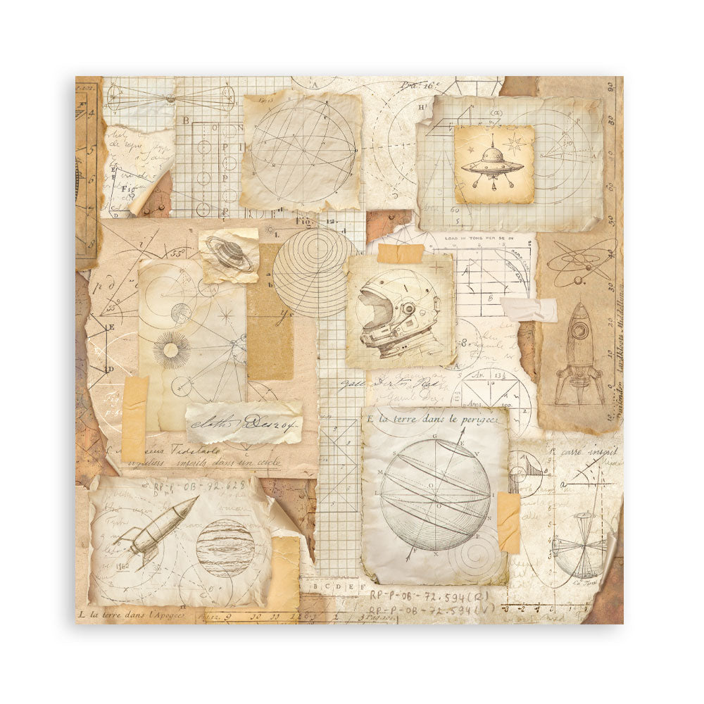 Stamperia A NEW BEGINNING 12x12 Single Sided Scrapbook Paper 22 pcs #SBBXLB35
