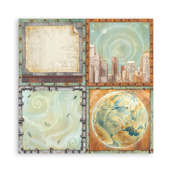 Stamperia A NEW BEGINNING 12x12 Single Sided Scrapbook Paper 22 pcs #SBBXLB35