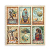 Stamperia A NEW BEGINNING 12x12 Single Sided Scrapbook Paper 22 pcs #SBBXLB35