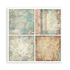 Stamperia GARDENS OF TIME 12x12 Single Sided Scrapbook Paper 22 pcs #SBBXLB36