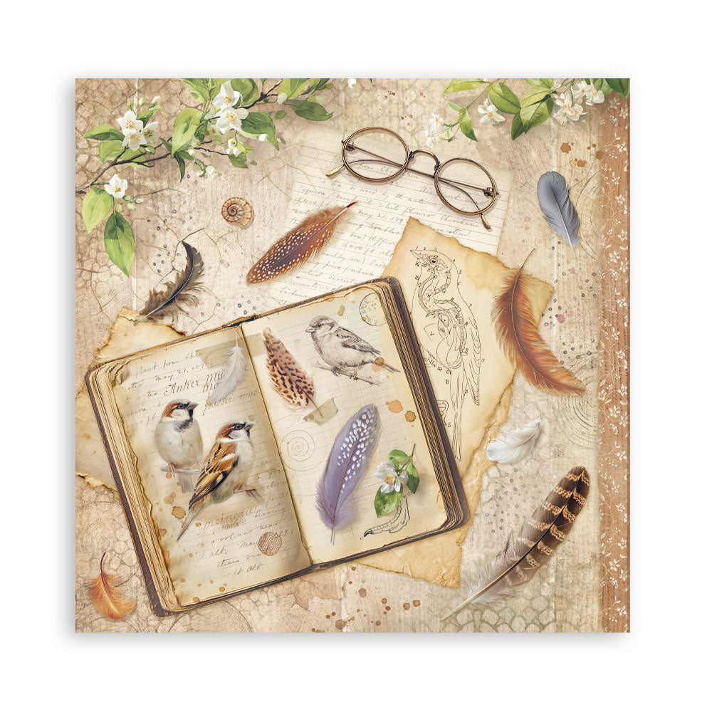 Stamperia ALL AROUND 12x12 Single Sided Scrapbook Paper 22 pcs #SBBXLB37