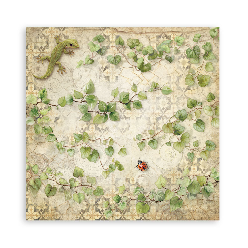 Stamperia ALL AROUND 12x12 Single Sided Scrapbook Paper 22 pcs #SBBXLB37
