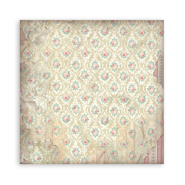 Stamperia SYMPHONY 12x12 Single Sided Scrapbook Paper 22 pcs #SBBXLB38