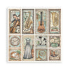 Stamperia SYMPHONY 12x12 Single Sided Scrapbook Paper 22 pcs #SBBXLB38