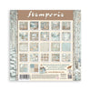 Stamperia WHITE CHRISTMAS 12x12 Single Sided Scrapbook Paper 22 pcs #SBBXLB39