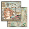 Stamperia SIR VAGABOND Aviator 6x6 Double Faced Paper 10 PCS + Bonus #SBBXS18
