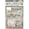 Stamperia Owl's House Cards Collection packaging with owl-themed cards and tags.