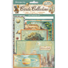 Stamperia A NEW BEGINNING COLLECTION 7 Cards 5 Tags 1 Bookmark Ephemera #SBCARD40