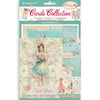 Stamperia WONDERLAND - CARDS Collection Ephemera #SBCARD43