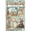 Stamperia SYMPHONY - CARDS Collection Ephemera #SBCARD44