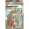 Stamperia FURRY FRIENDS 2 - CARDS Collection Ephemera #SBCARD52