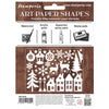 Stamperia All You Need for CHRISTMAS Art Paper Shapes Laser Cuts Paintable #SBCU002