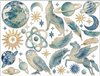 Stamperia COSMOS Art Paper Shapes Laser Cuts Paintable #SBCU005