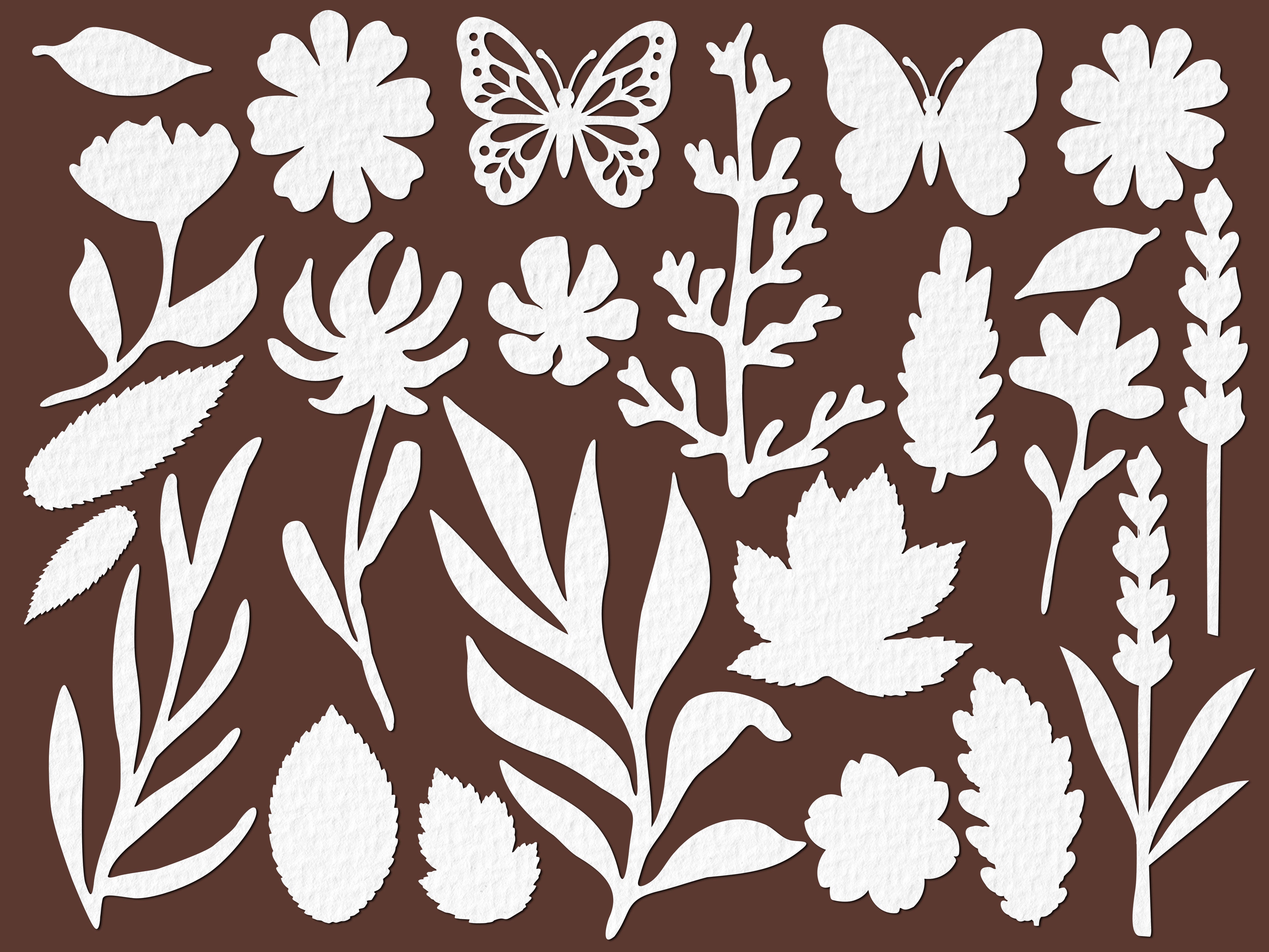 Stamperia FLOWERS AND POEMS Art Paper Shapes Laser Cuts Paintable #SBCU006