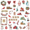 Prima From the NORTH POLE Christmas EPHEMERA 86 pcs #670719