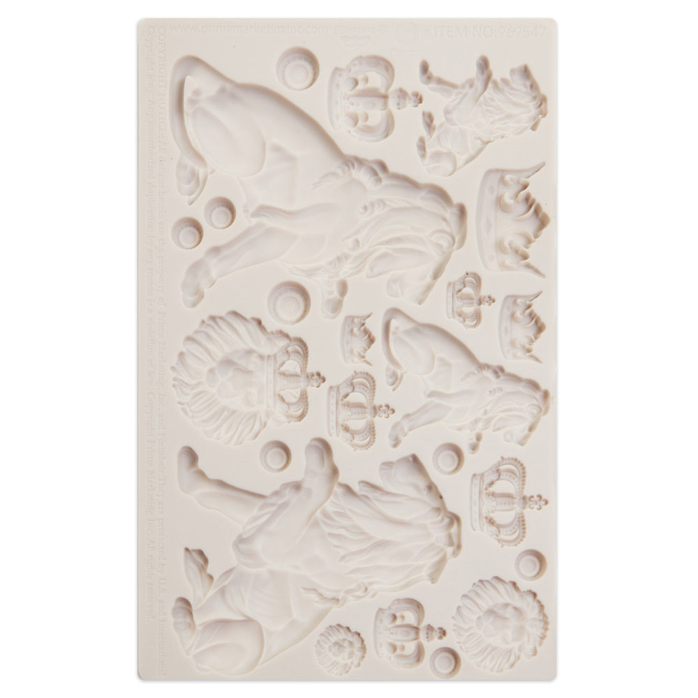 Prima Finnabair REGAL LIONS Imaginarium Silicone Moulds Molds 5