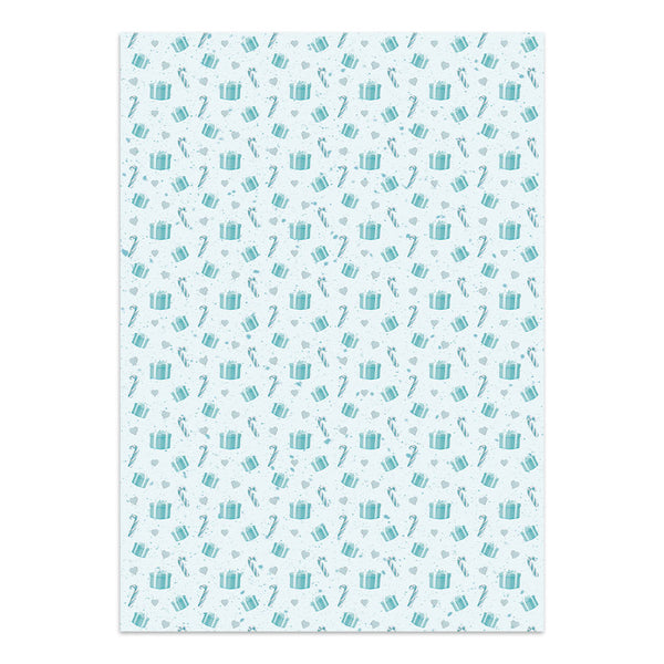 Stamperia CANDY CHRISTMAS A4 Junk Journal Stickers Cut outs Backgrounds #SBJK01