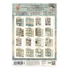 Stamperia VOYAGES FANTASTIQUES A4 Junk Journal Stickers Cut outs Backgrounds #SBJK05