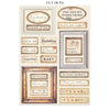 Stamperia BABY A4 Junk Journal Stickers Cut outs Backgrounds #SBJK12