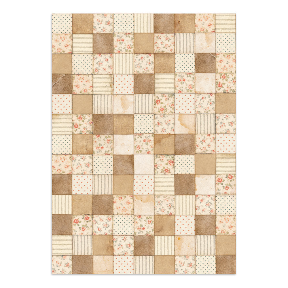 Stamperia BABY A4 Junk Journal Stickers Cut outs Backgrounds #SBJK12