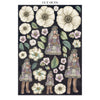 Stamperia GARDENS OF TIME A4 Junk Journal Stickers Cut outs Backgrounds #SBJK17