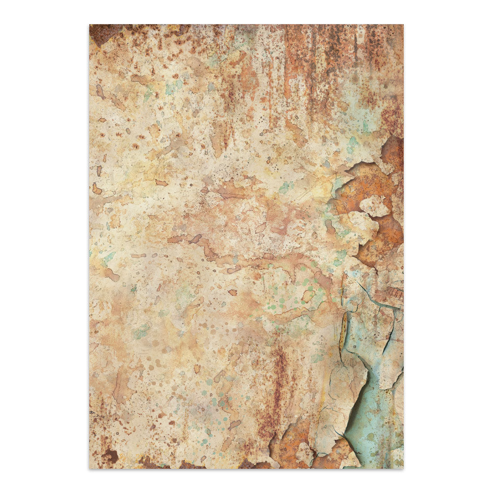 Stamperia GARDENS OF TIME A4 Junk Journal Stickers Cut outs Backgrounds #SBJK17