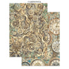 Stamperia GARDENS OF TIME A4 Junk Journal Stickers Cut outs Backgrounds #SBJK17