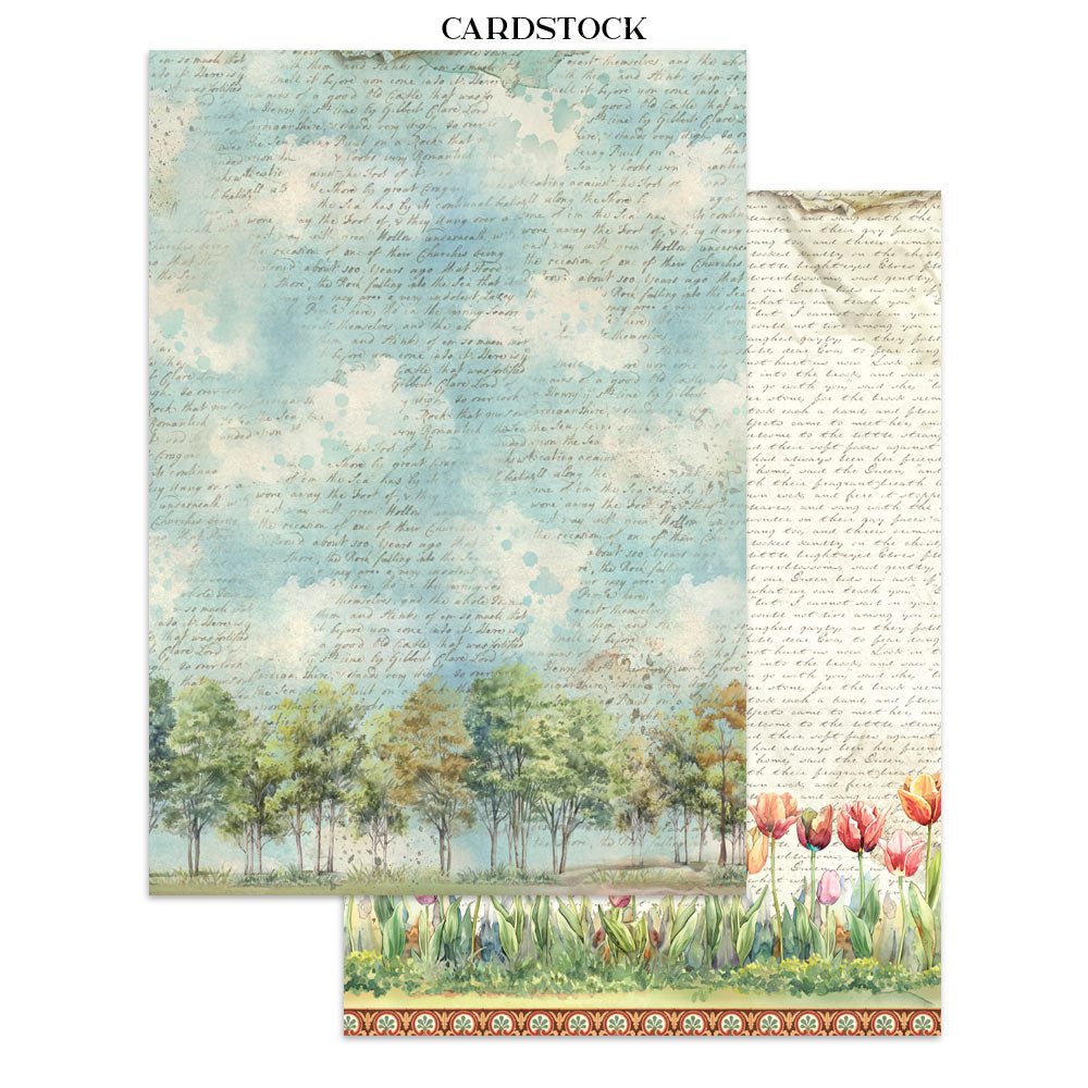 Stamperia ART OF TRAVELLING A4 Junk Journal Stickers Cut outs Backgrounds #SBJK18