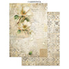 PRE-ORDER / RE-ORDER Stamperia ALL AROUND - A4 Junk Journal - Stickers Cut outs Backgrounds #SBJK20