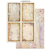 PRE-ORDER / RE-ORDER Stamperia ALL AROUND - A4 Junk Journal - Stickers Cut outs Backgrounds #SBJK20