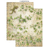 PRE-ORDER / RE-ORDER Stamperia ALL AROUND - A4 Junk Journal - Stickers Cut outs Backgrounds #SBJK20