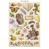 PRE-ORDER / RE-ORDER Stamperia ALL AROUND - A4 Junk Journal - Stickers Cut outs Backgrounds #SBJK20