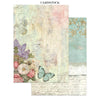 Stamperia WONDERLAND - A4 Junk Journal - Stickers Cut outs Backgrounds #SBJK21