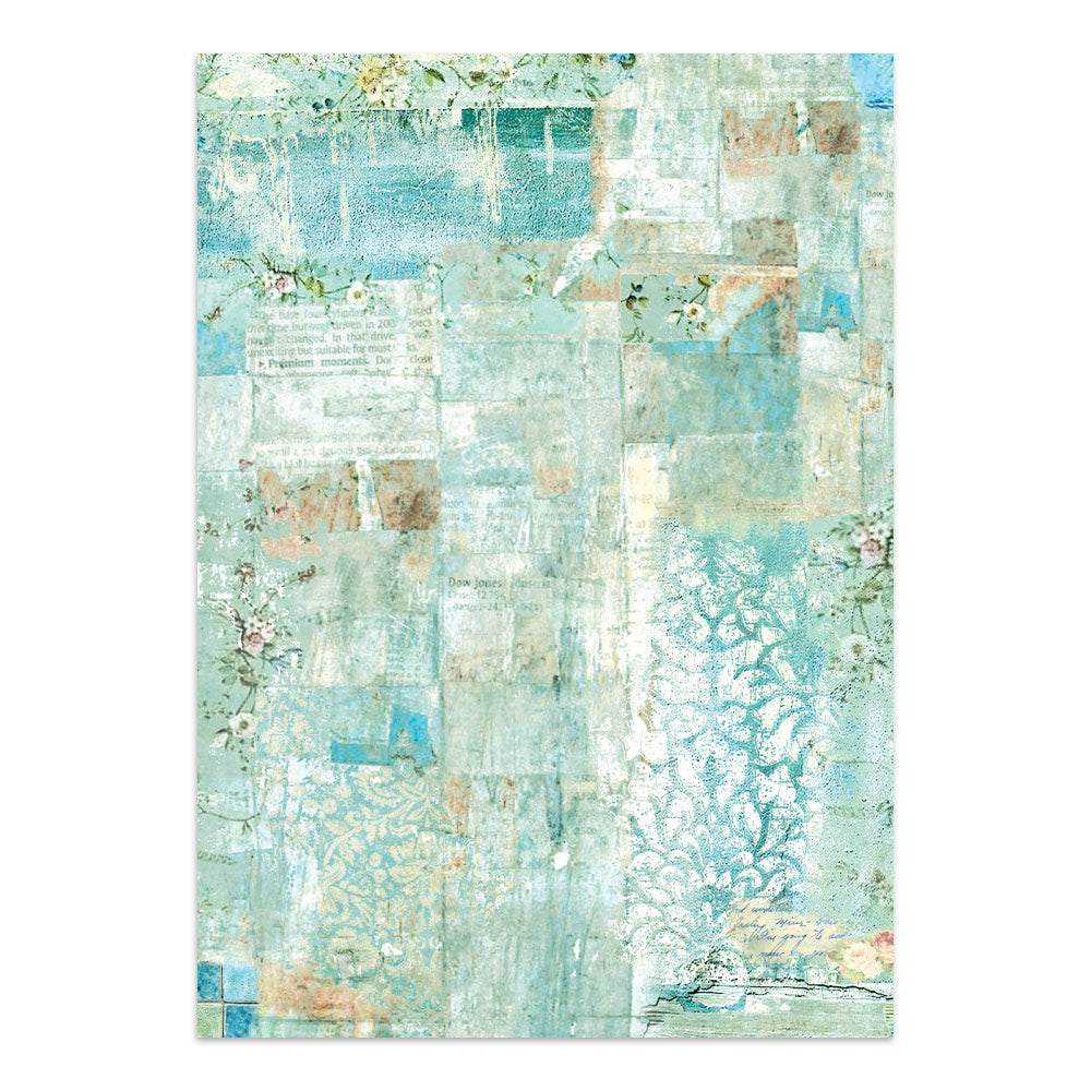 Stamperia WONDERLAND - A4 Junk Journal - Stickers Cut outs Backgrounds #SBJK21