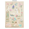 Stamperia WONDERLAND - A4 Junk Journal - Stickers Cut outs Backgrounds #SBJK21