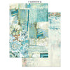 Stamperia WONDERLAND - A4 Junk Journal - Stickers Cut outs Backgrounds #SBJK21