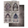 Stamperia HALLOWEEN - A4 Junk Journal - Stickers Cut outs Backgrounds #SBJK22