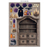 Stamperia HALLOWEEN - A4 Junk Journal - Stickers Cut outs Backgrounds #SBJK22