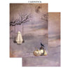 Stamperia HALLOWEEN - A4 Junk Journal - Stickers Cut outs Backgrounds #SBJK22