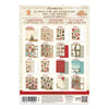 Stamperia CLASSIC CHRISTMAS - A4 Junk Journal - Stickers Cut outs Backgrounds #SBJK23