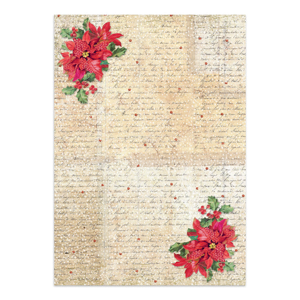 Stamperia CLASSIC CHRISTMAS - A4 Junk Journal - Stickers Cut outs Backgrounds #SBJK23